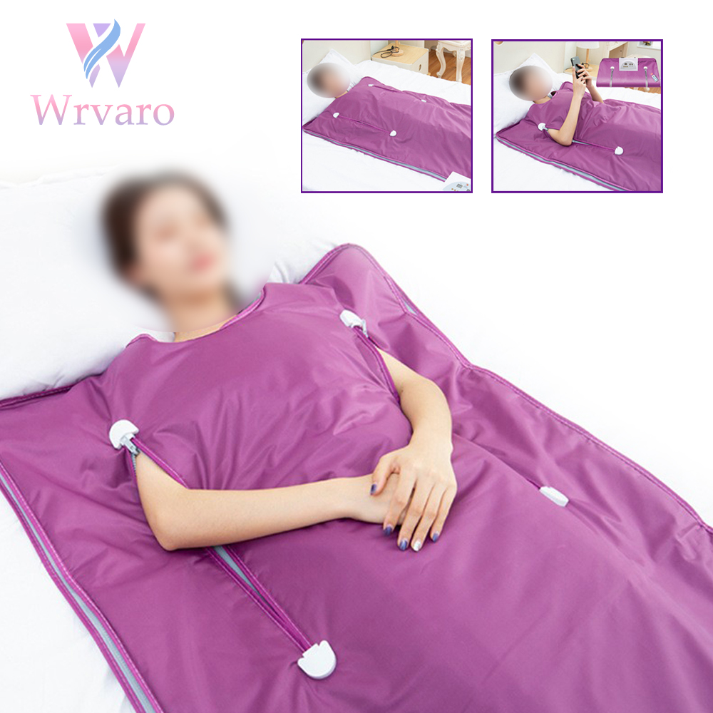 Electric Blanket Heated - Sauna Blanket With Sleeves, Digital Thermal