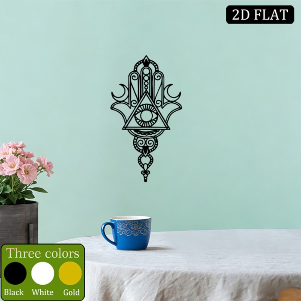 Home & Hotel Textiles Private Limited - CIFBUY Iron Wall Art Hamsa Evil