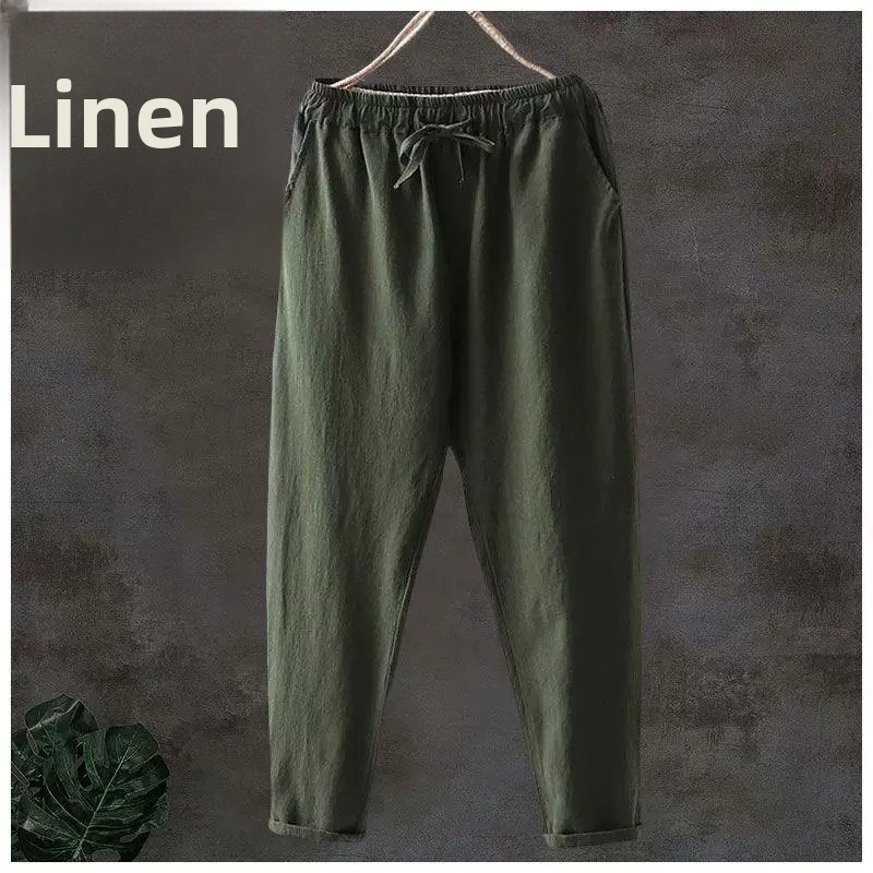 Home Textiles Store - Pure Linen Breathable Elastic New Style