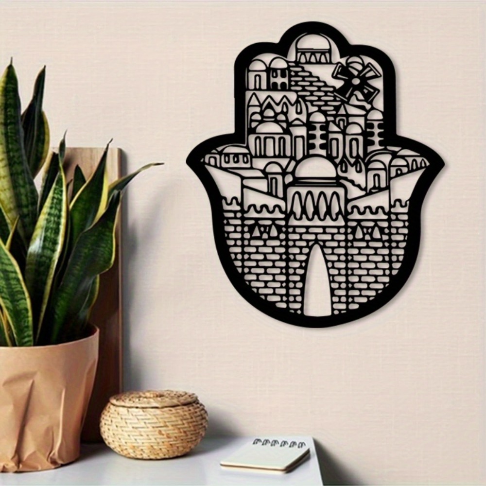 Home & Hotel Textiles Private Limited - CIFBUY Iron Wall Art Islamic Architecture
