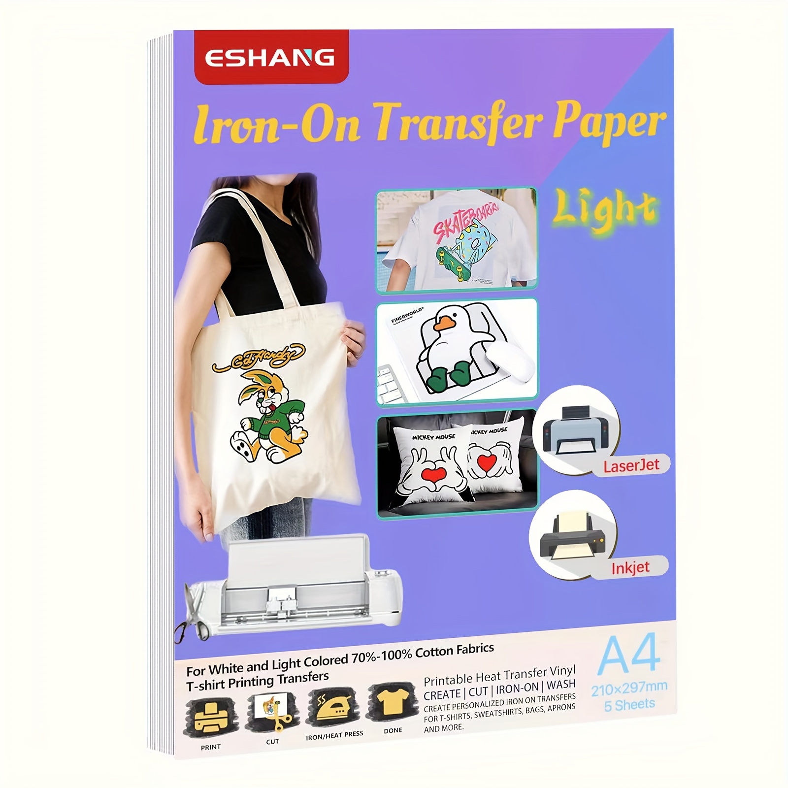 Electric Blanket Heated - A4 Size Heat Transfer Paper For