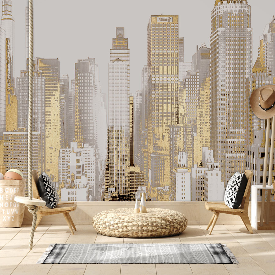 Home Textiles City - Modern Custom Peel and Stick Wallpaper