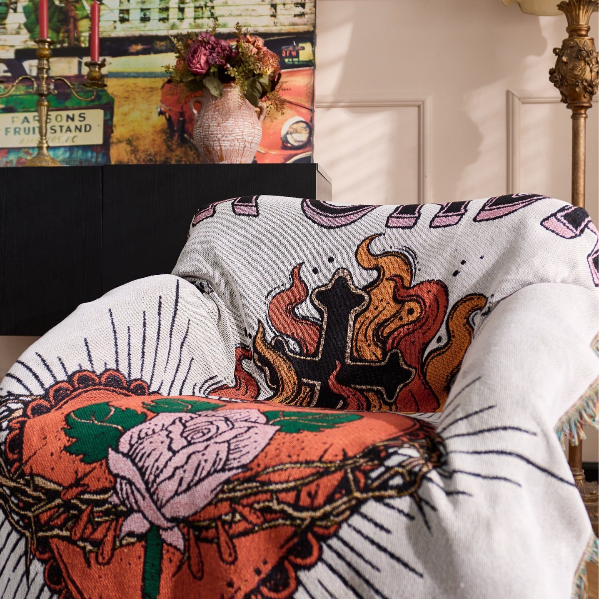 Textile City Vintage Tattoo St - Home Textiles City review and price