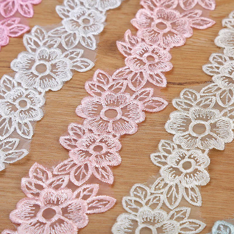 5CM Width Embroidered Organza  - Home Textiles Store review and price