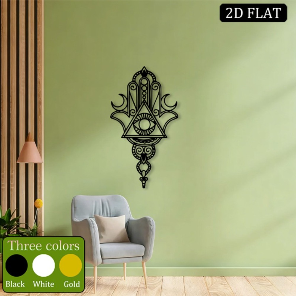 CIFBUY Iron Wall Art Hamsa Evi - Home & Hotel Textiles Private Limited review and price