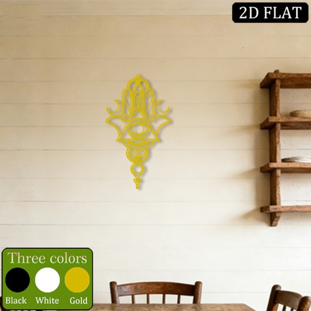 CIFBUY Iron Wall Art Hamsa Evi - Home & Hotel Textiles Private Limited review and price