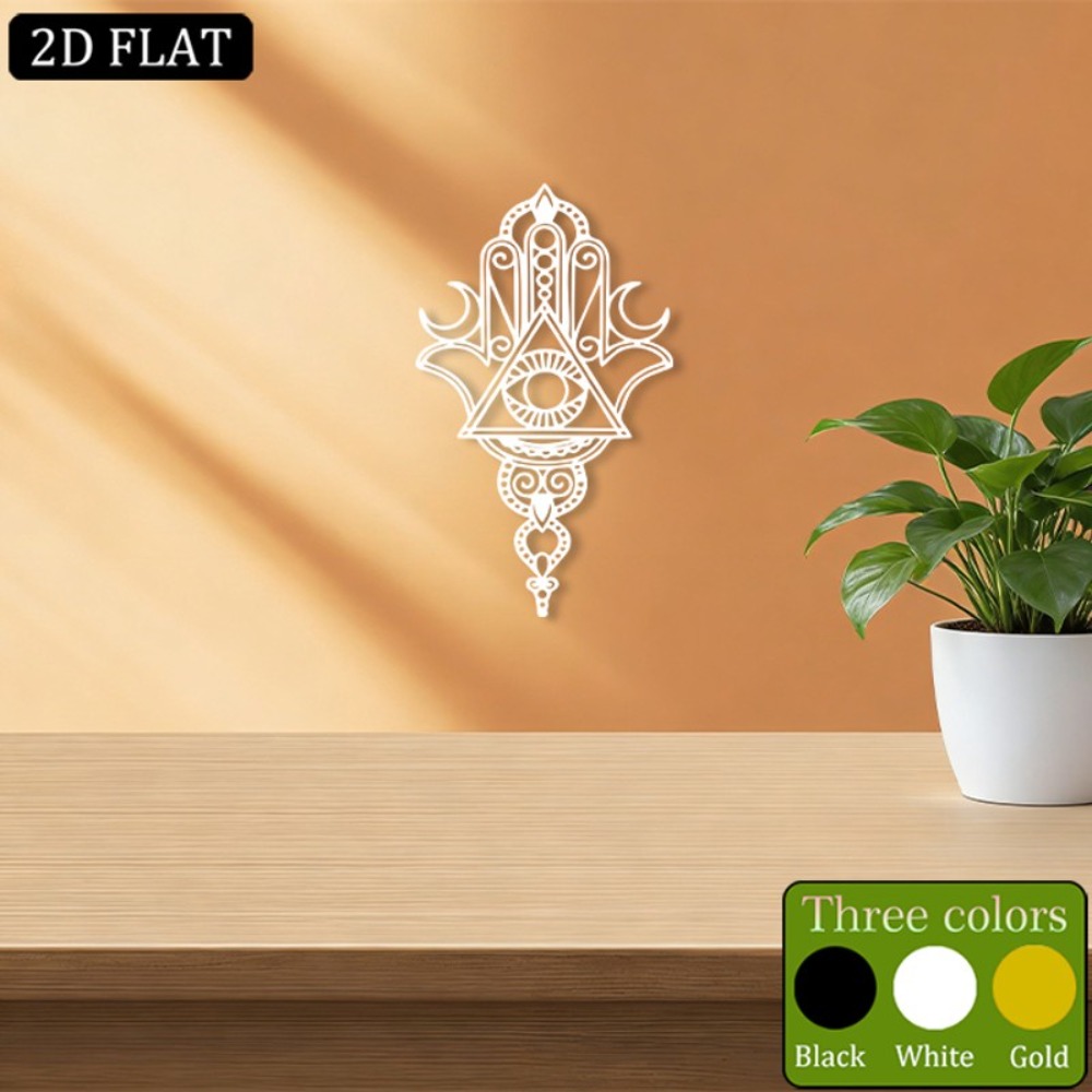 CIFBUY Iron Wall Art Hamsa Evi - Home & Hotel Textiles Private Limited review and price