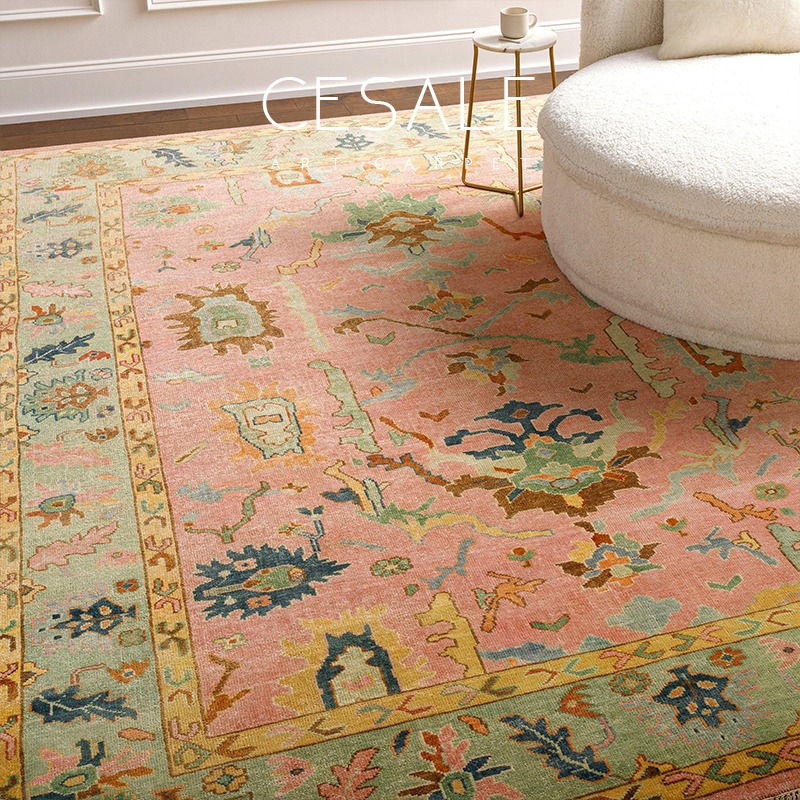 Retro Living Room Carpet Frenc - Home Textiles France review and price