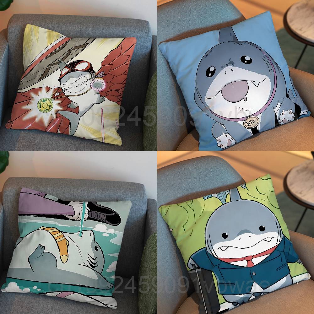 Land Shark cute Jeff Pillow Ca - Home Landing Textiles review and price