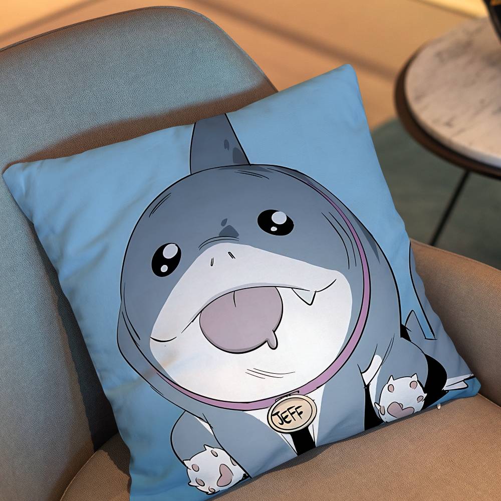 Land Shark cute Jeff Pillow Ca - Home Landing Textiles review and price
