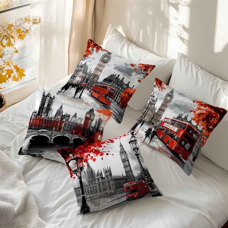 Short plush material pillowcas - Home Textiles London review and price