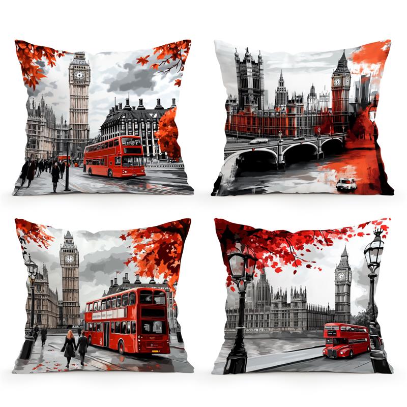 Short plush material pillowcas - Home Textiles London review and price