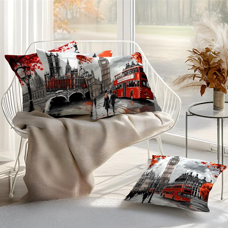 Short plush material pillowcas - Home Textiles London review and price