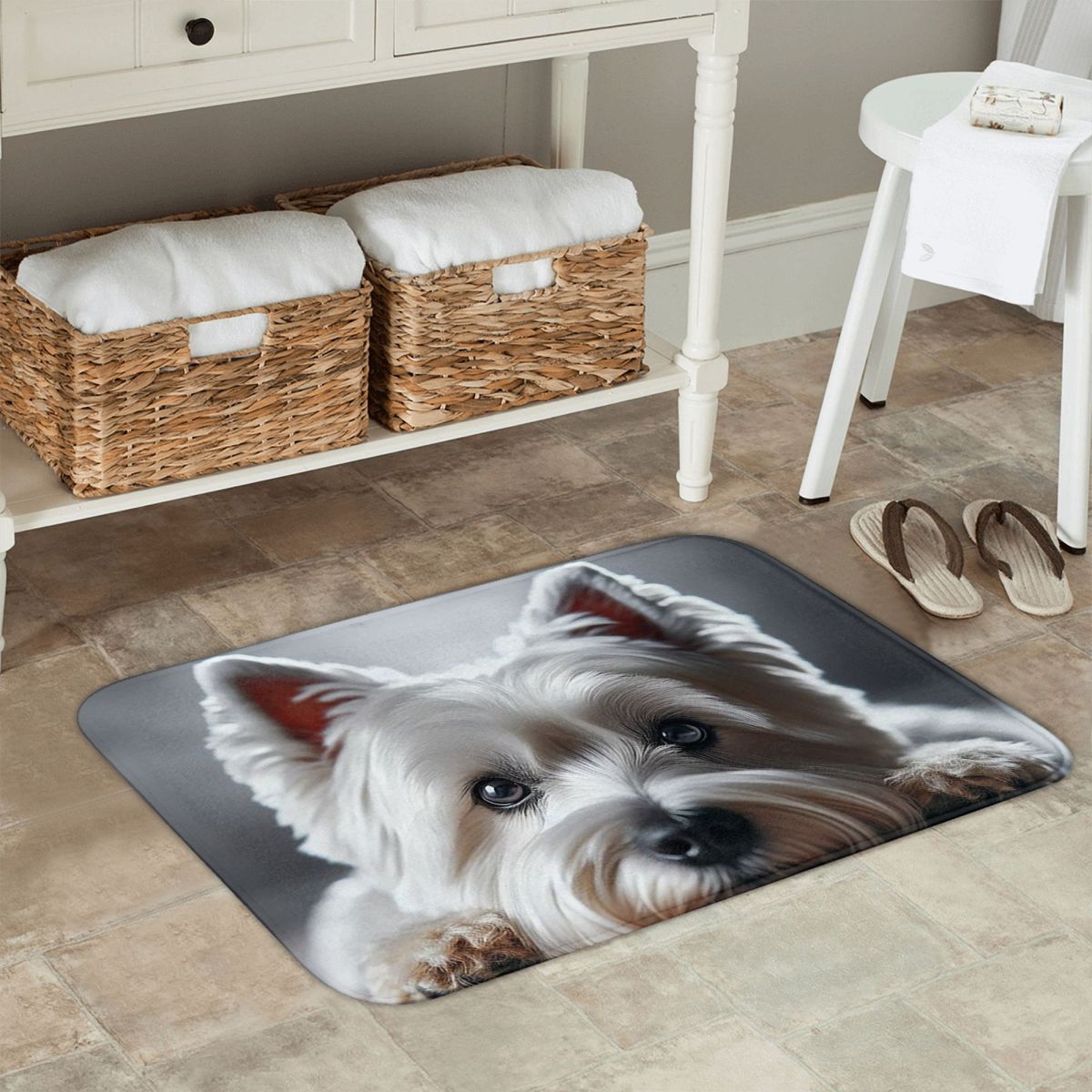 Cute West Highland White Terri - Highland Home Textiles review and price