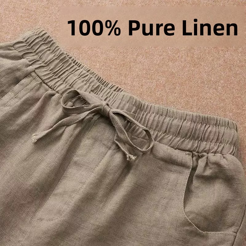 Pure Linen Breathable Elastic  - Home Textiles Store review and price