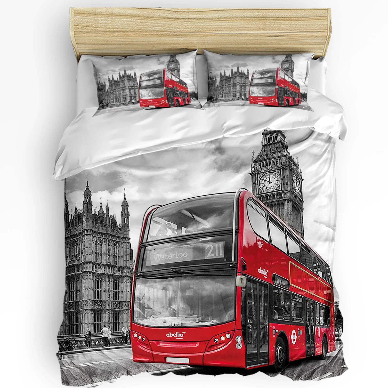 London Street Red Bus Big Ben  - Home Textiles London review and price