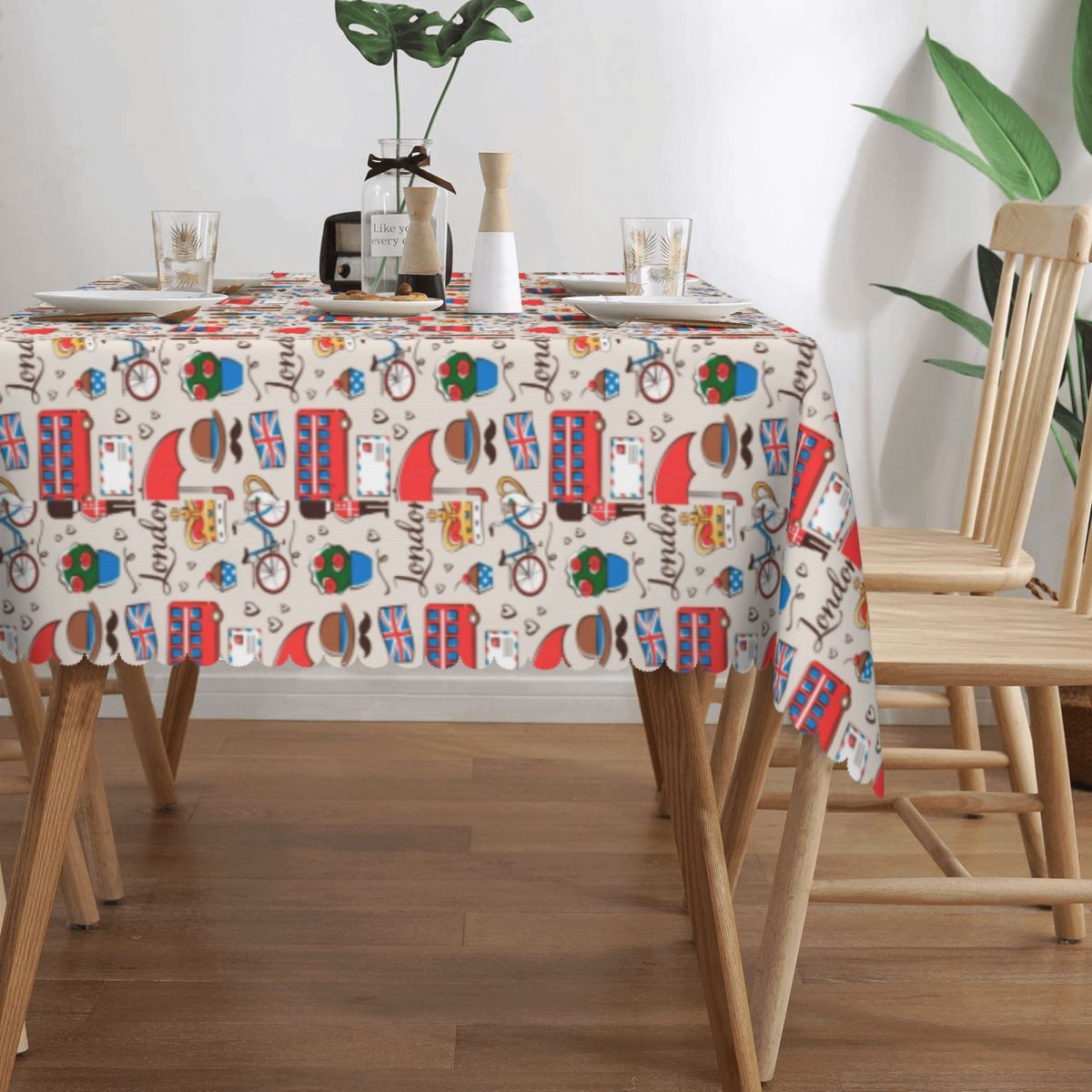 London Pattern Rectangular Tab - Home Textiles London review and price