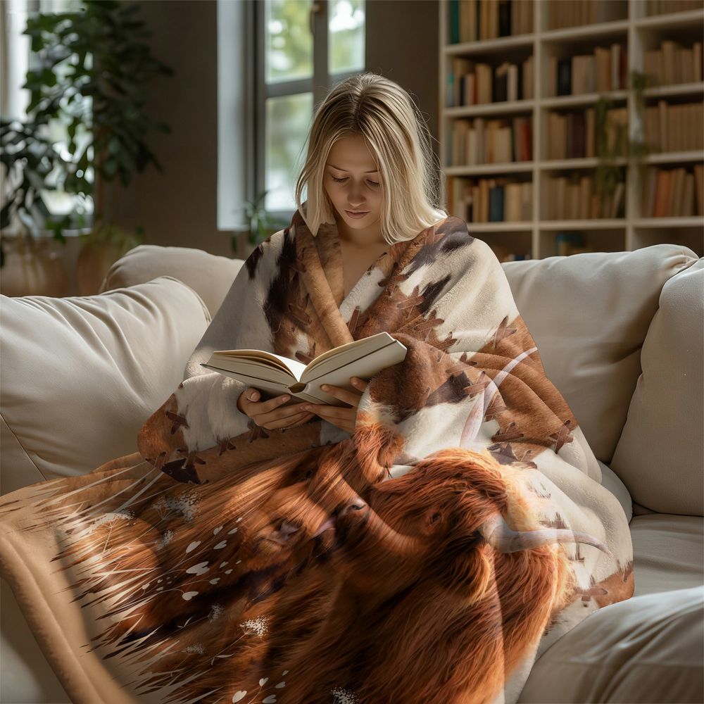Highland Cattle Digital Print  - Highland Home Textiles review and price