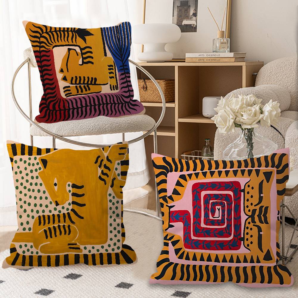 Ancient Egypt Tiger Leopard Pe - Home Textiles Egypt review and price