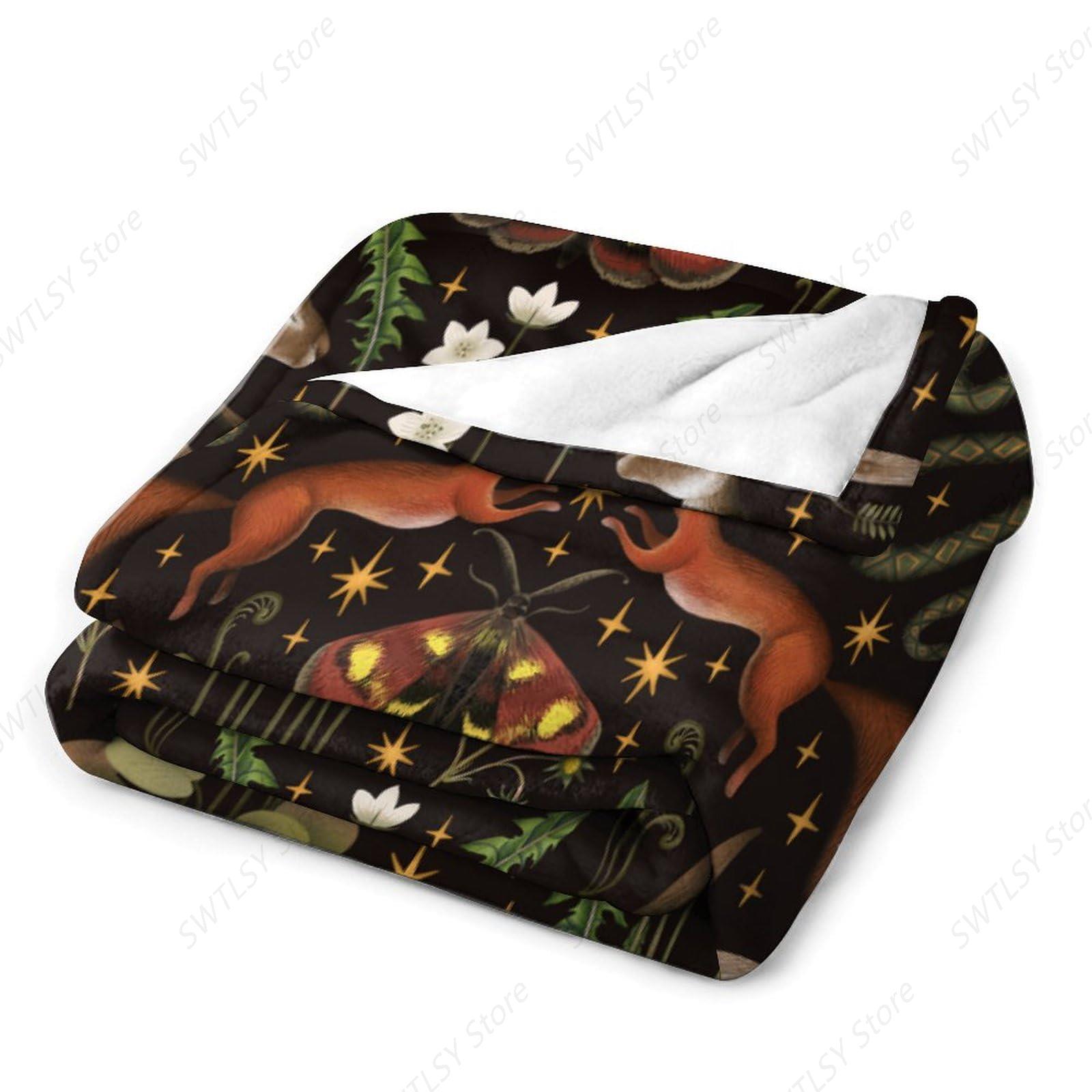 Rustic Forest Throw Blanket, F - Home Landing Textiles review and price