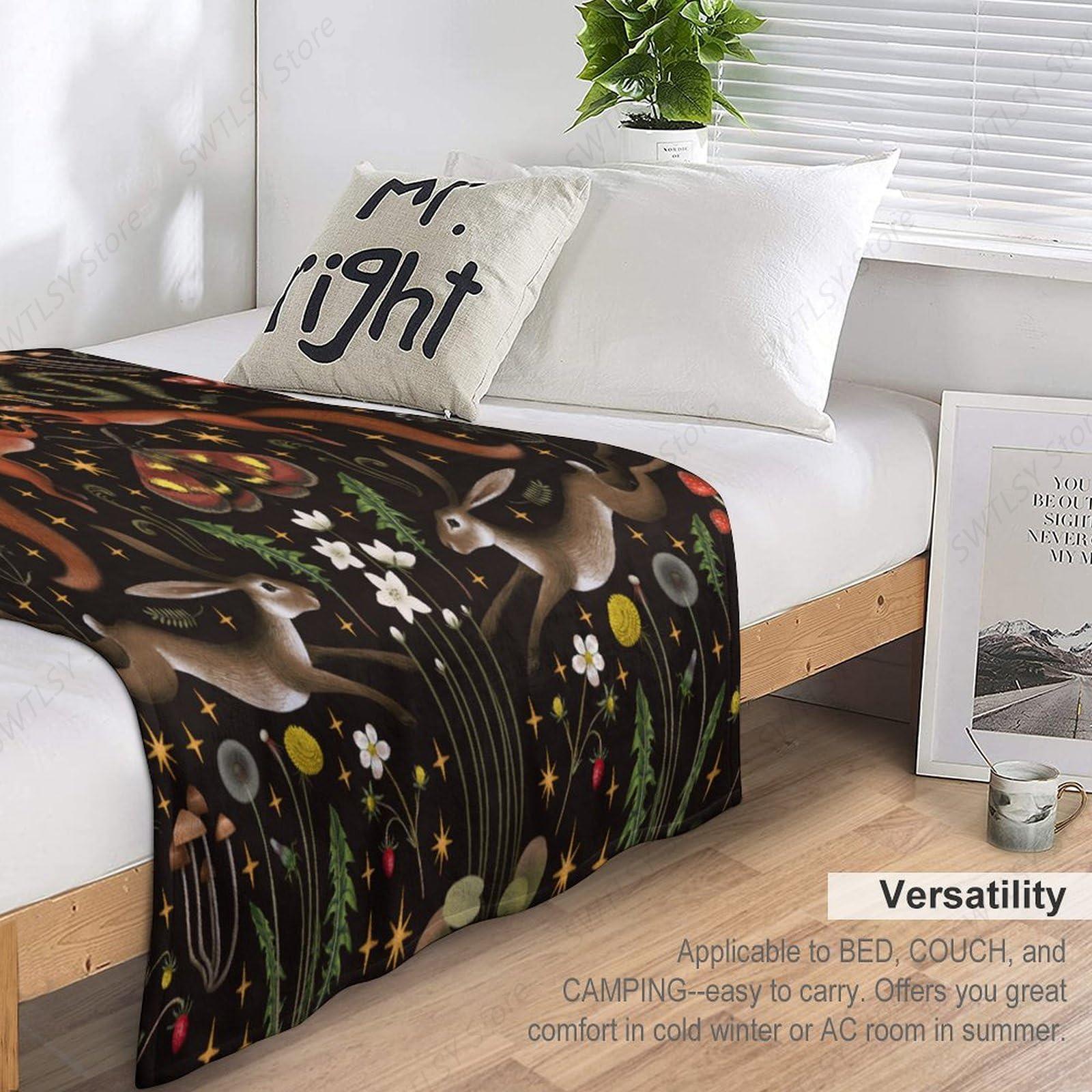 Rustic Forest Throw Blanket, F - Home Landing Textiles review and price