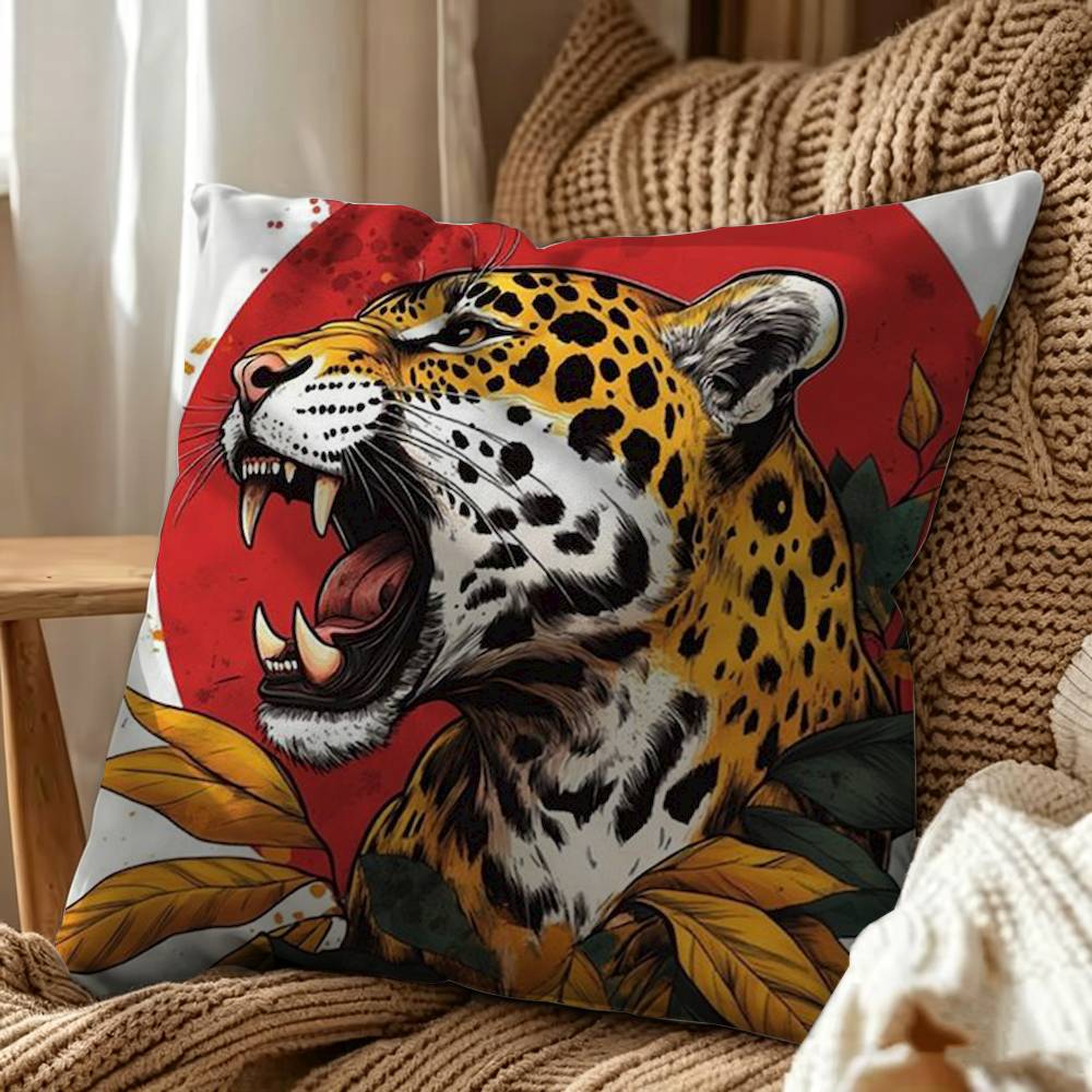 Egypt Colorful Abstract Tiger  - Home Textiles Egypt review and price