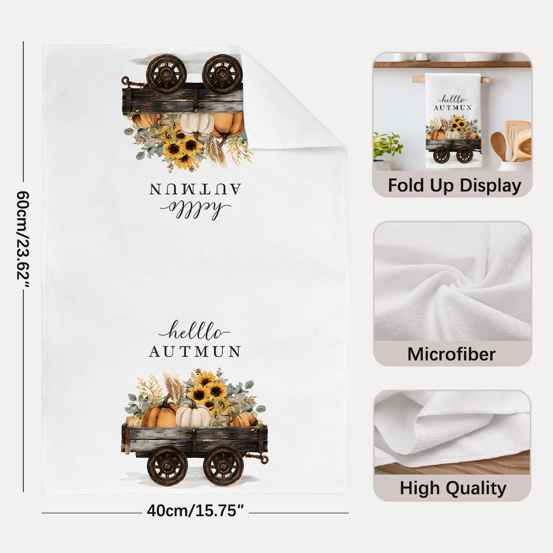 40x60cm Sunflower Flower Highl - Highland Home Textiles review and price