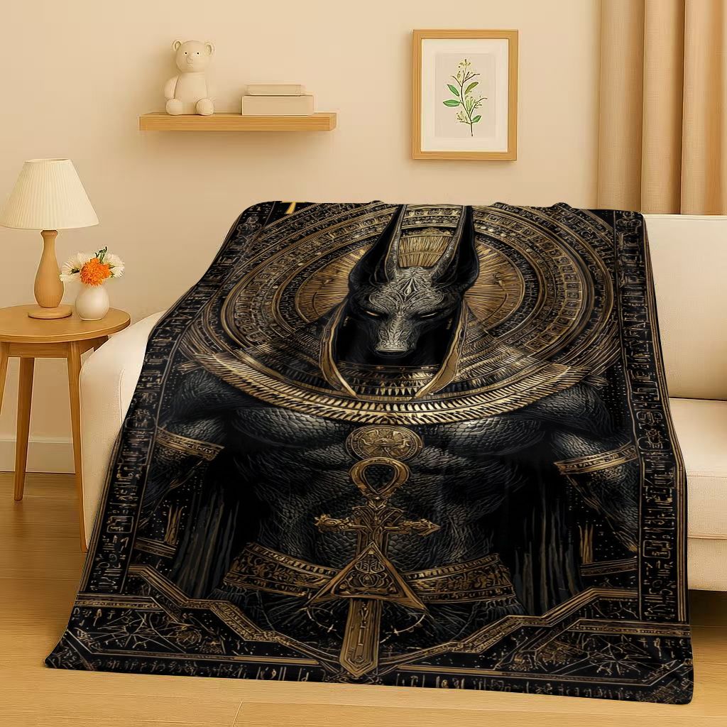 HD Dead God Anubis Pharaoh Anc - Home Textiles Egypt review and price