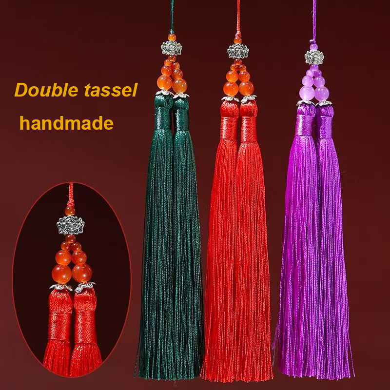 1/2Pcs 15cm Double Tassel Brus - Home Textiles Suppliers In Usa review and price