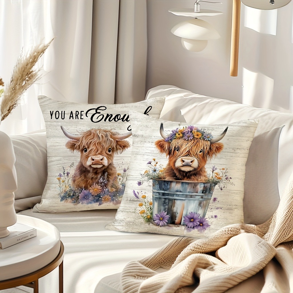 Short plush material pillowcas - Highland Home Textiles review and price