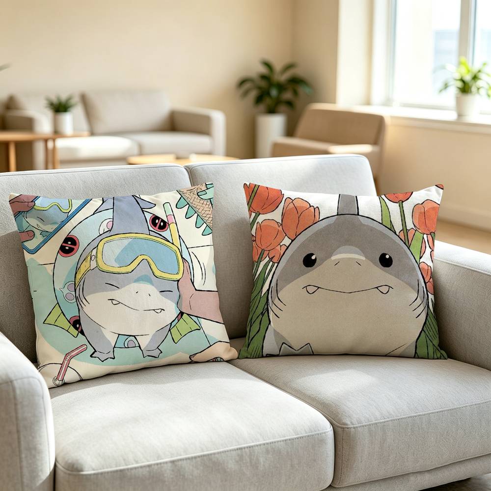 Cute Jeff the Land Shark Pillo - Home Landing Textiles review and price