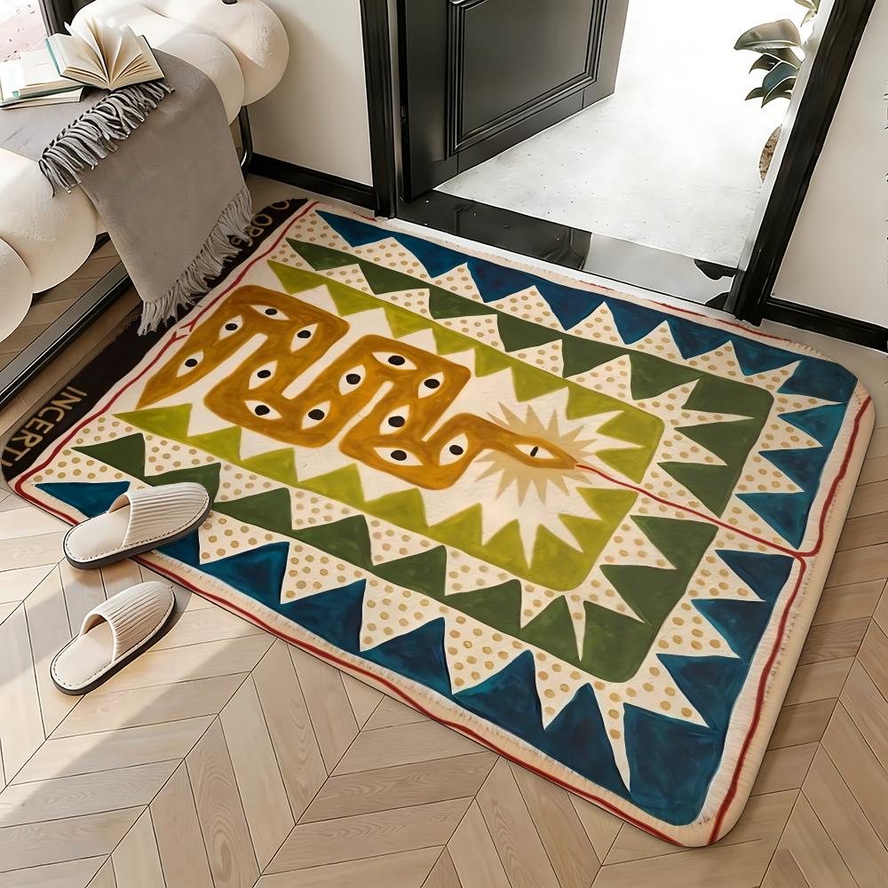 Soft Absorbent Non-Slip Rug De - Home Textiles Egypt review and price