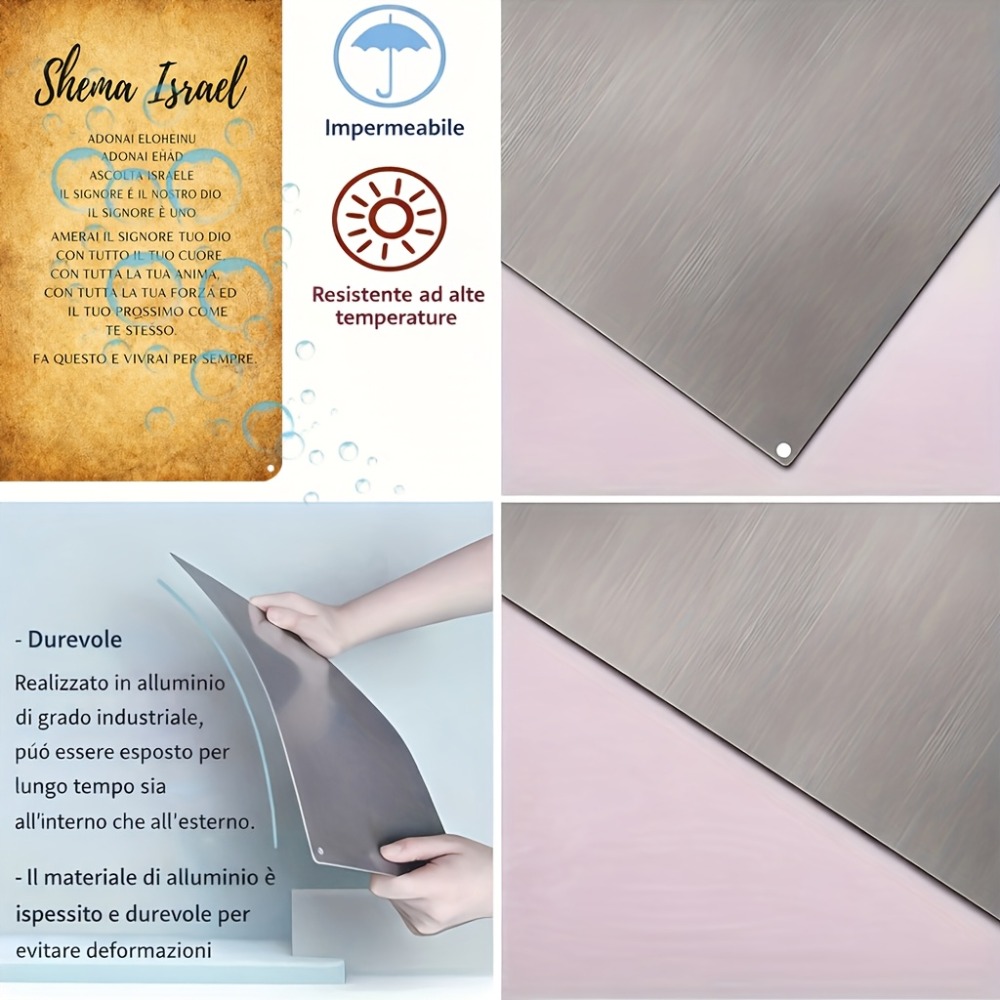 CIFBUY  Hebrew Scripture Alumi - Home & Hotel Textiles Private Limited review and price