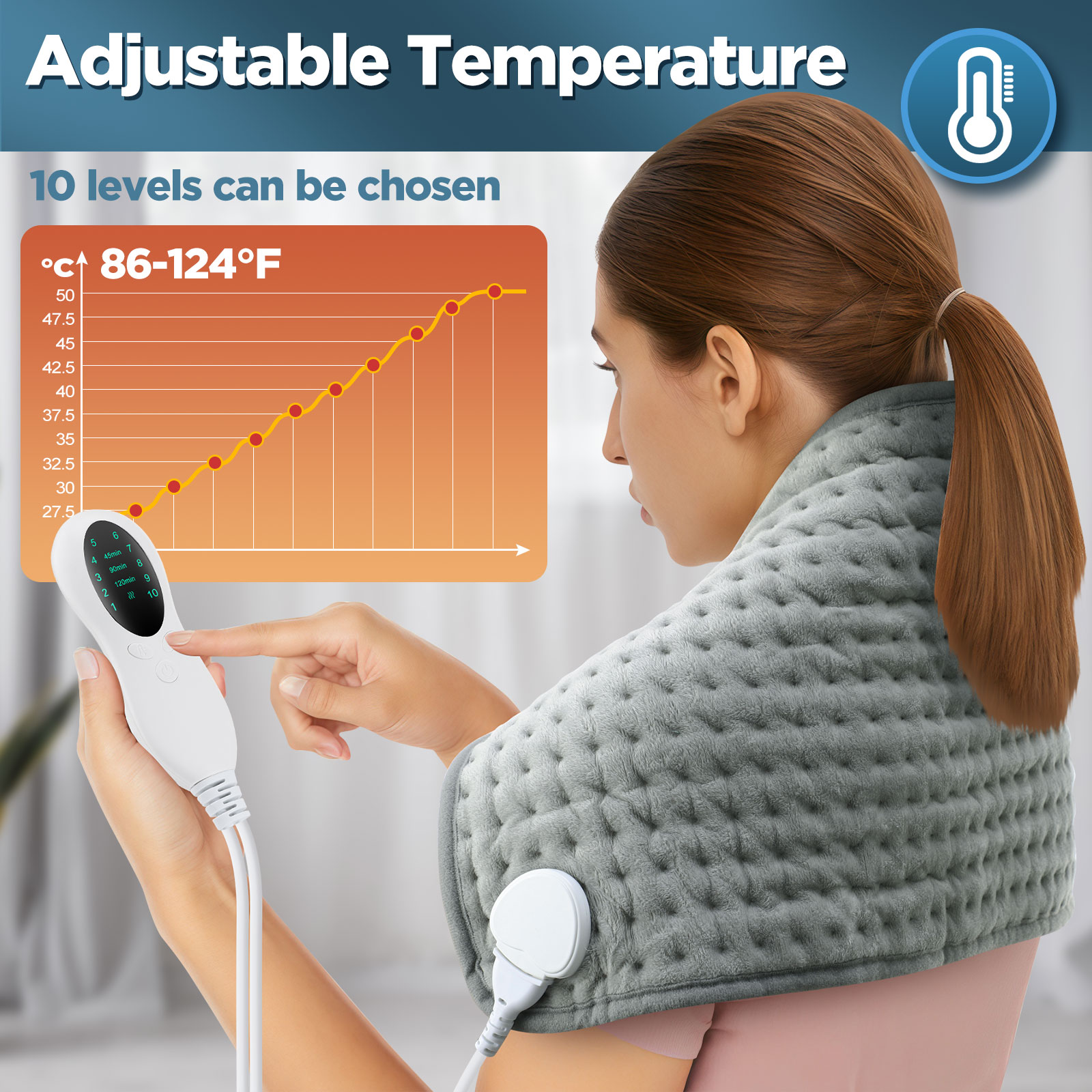 30*60/40*76/50*100cm Electric  - Electric Blanket Heated review and price